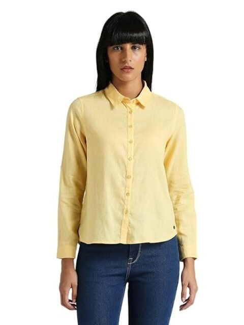 Pepe Jeans Women's Cotton Regular Fit Shirt
